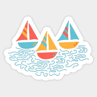 Boats Sticker